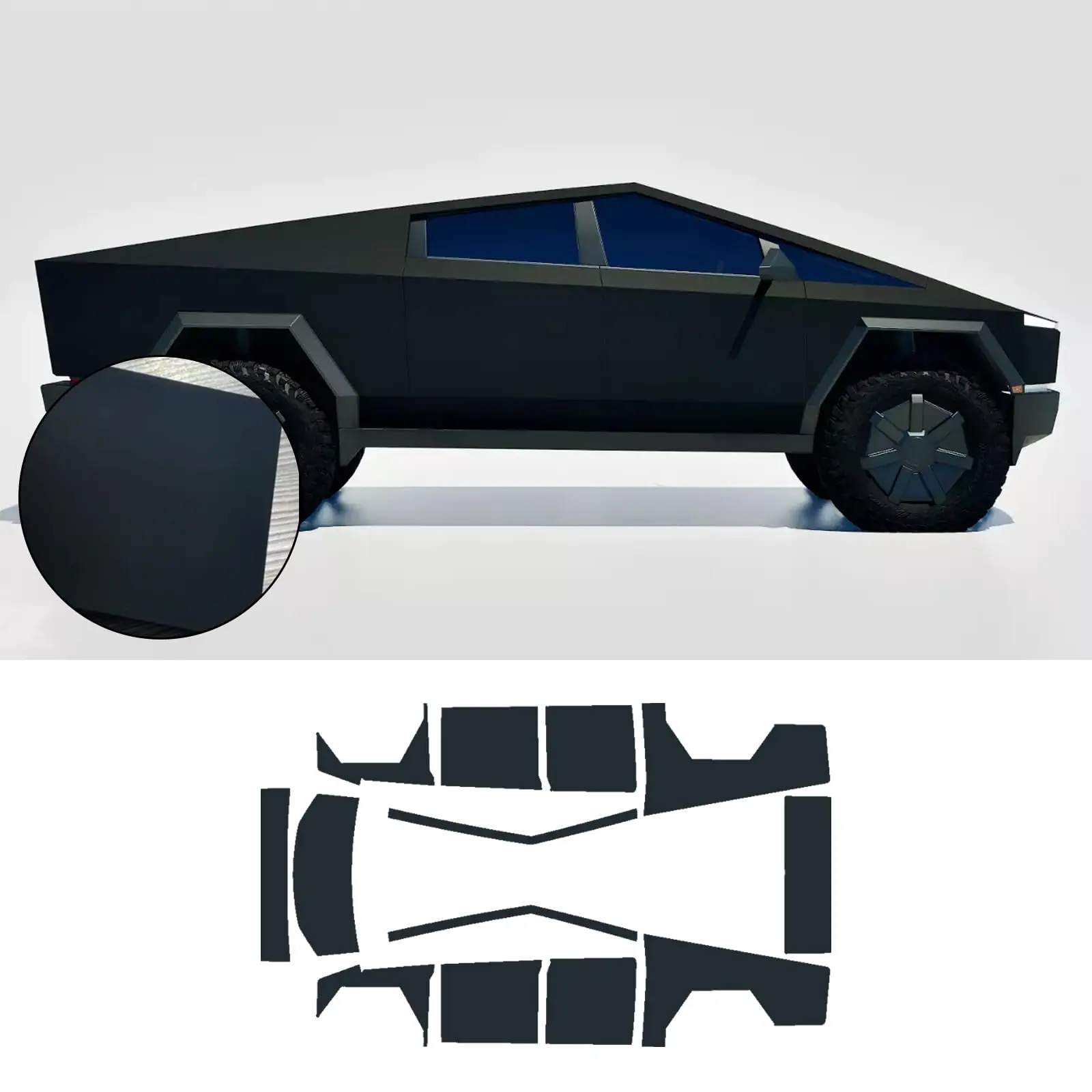 Пленка для оклейки Tesla Cybertruck 2024-2026, меняющая цвет, на заказ, предварительно нарезанная, защитная, самоклеящаяся, из ПЭТ, виниловая пленка для авто
Пленка для оклейки Tesla Cybertruck 2024-2026, меняющая цвет, на заказ, предварительно нарезанная, защитная, самоклеящаяся, из ПЭТ, виниловая пленка для авто