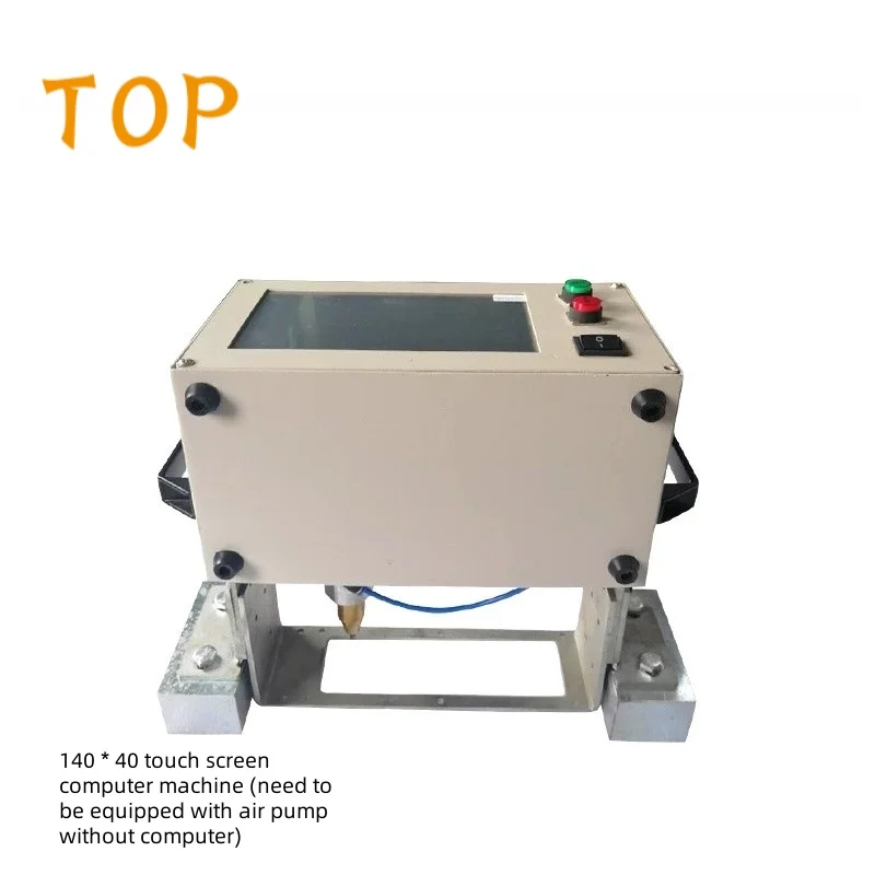 TOP 140*40Mm Handheld Pneumatic Steel Nameplate Vin Chassis Number Dot Peen Metal Engraving Machinery Marking Machine LCD
TOP 140*40Mm Handheld Pneumatic Steel Nameplate Vin Chassis Number Dot Peen Metal Engraving Machinery Marking Machine LCD