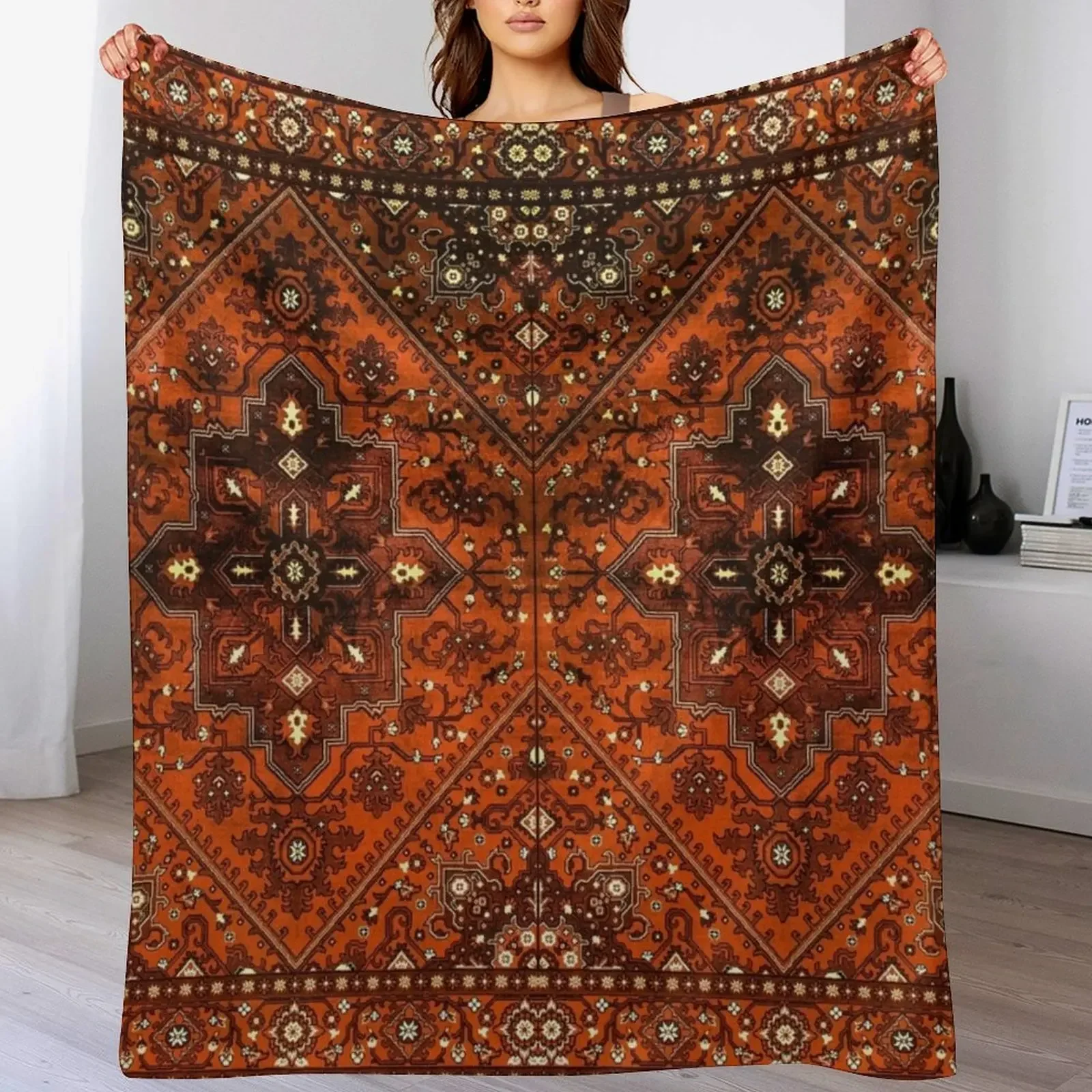 Orange Oriental Heritage Antique Traditional Moroccan Style Artwork Throw Blanket Stuffeds Sofa Quilt Furry Blankets
Orange Oriental Heritage Antique Traditional Moroccan Style Artwork Throw Blanket Stuffeds Sofa Quilt Furry Blankets