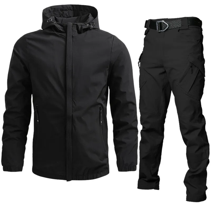 2022 Men Outdoor Hiking Suits Waterproof Hooded Windbreaker Coat Autumn New Casual Jacket Tactics Military Jackets 5XL
2022 Men Outdoor Hiking Suits Waterproof Hooded Windbreaker Coat Autumn New Casual Jacket Tactics Military Jackets 5XL