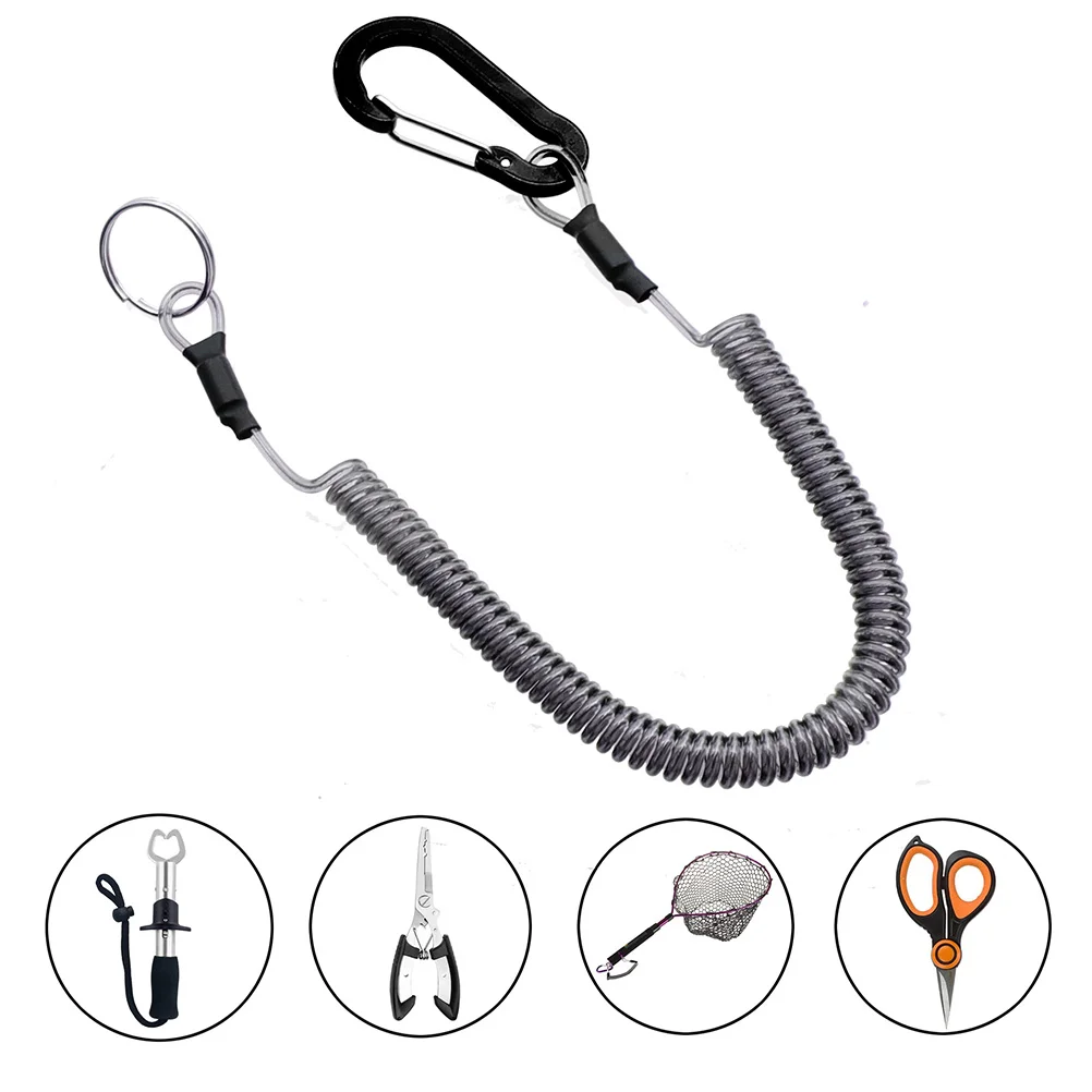 10 Pcs Steel Key Rings Fish Control Device Security Gear Tools Retractable Elastic Ropes Fishing Lanyard
10 Pcs Steel Key Rings Fish Control Device Security Gear Tools Retractable Elastic Ropes Fishing Lanyard