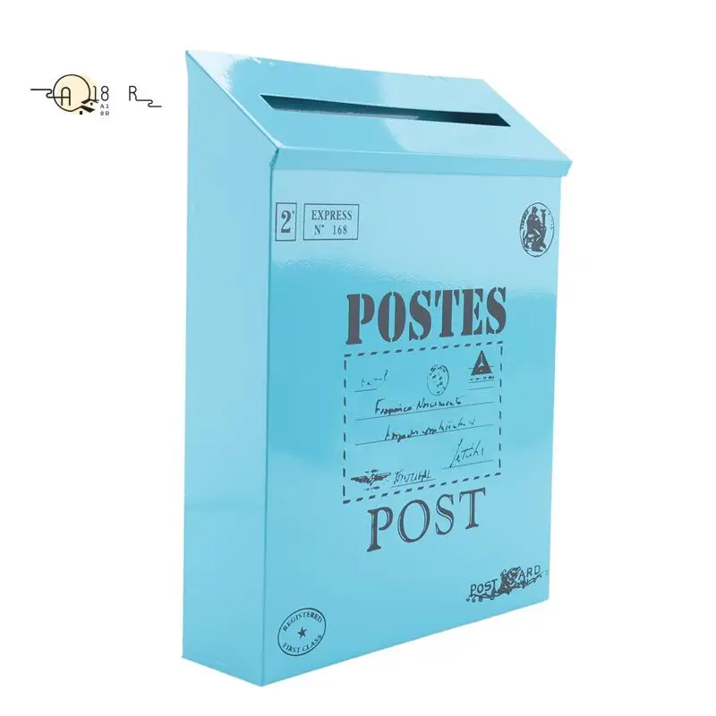 A18R -Mailbox Vintage Wall Mount Mailbox Post Letter Box For Outside Antique Metal Mailbox Rust Resistant Mail Holder
A18R -Mailbox Vintage Wall Mount Mailbox Post Letter Box For Outside Antique Metal Mailbox Rust Resistant Mail Holder