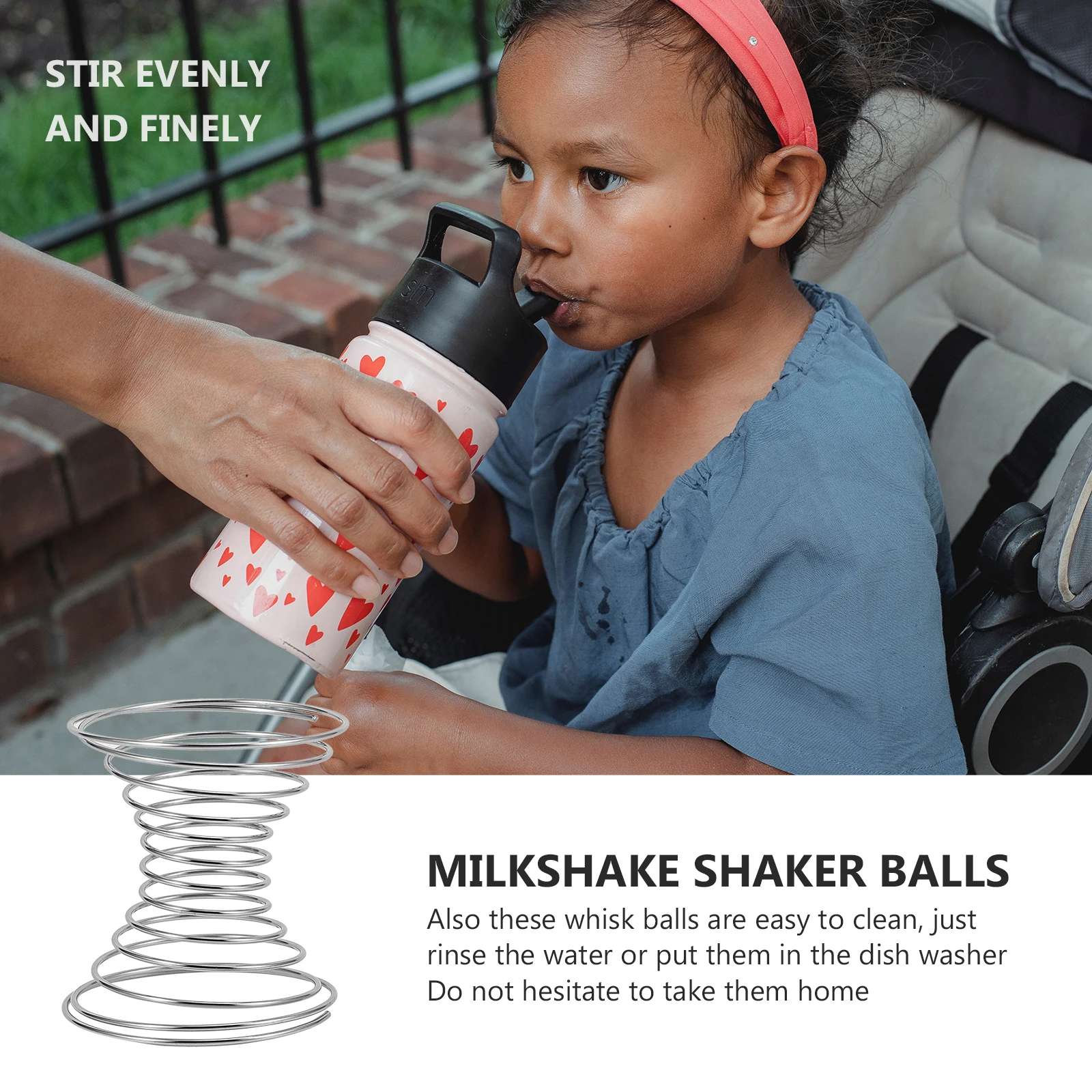 10 pcs Stainless Steel Whisk Protein Powder Mixer Shaker Replacement Practical Beverage Stirring Wear-Resistant Spring
10 pcs Stainless Steel Whisk Protein Powder Mixer Shaker Replacement Practical Beverage Stirring Wear-Resistant Spring