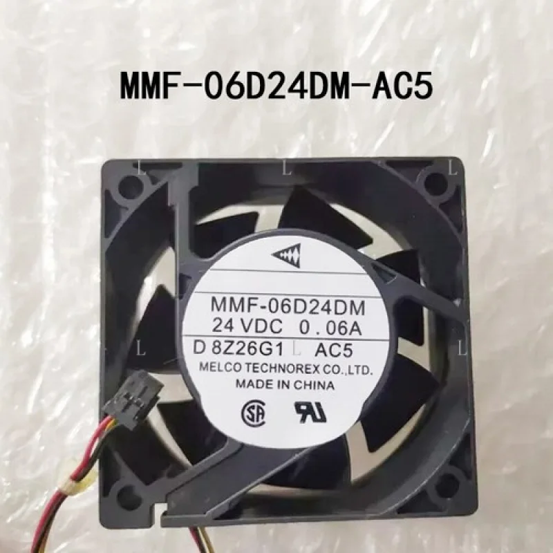 L для осевого вентилятора MELCO 60*60*25 мм 24 В постоянного тока 0,06 А MMF-06D24DM-AC5 вентилятор большого объема воздуха 
L для осевого вентилятора MELCO 60*60*25 мм 24 В постоянного тока 0,06 А MMF-06D24DM-AC5 вентилятор большого объема воздуха