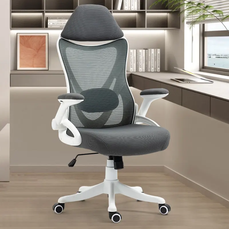 Leather Comfortable Office Chair Living Room Lazy High Back Accent Rolling Office Chair Gaming Chaise De Bureaux Home Furniture
Leather Comfortable Office Chair Living Room Lazy High Back Accent Rolling Office Chair Gaming Chaise De Bureaux Home Furniture