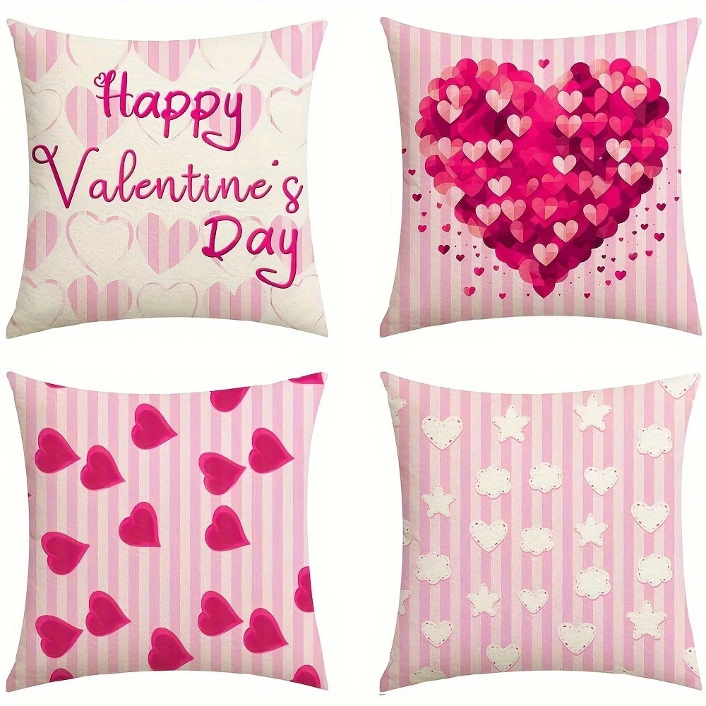 Happy Valentine's Day on PillowcaseSuitable for sofa car bedroom decorative cushion cover pillow cover
Happy Valentine's Day on PillowcaseSuitable for sofa car bedroom decorative cushion cover pillow cover