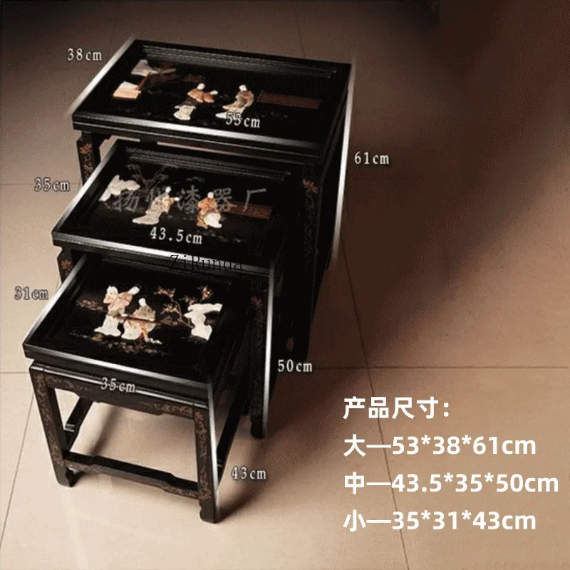 Handicraft furniture coffee table light luxury decorative stool classical dining side cabinet
Handicraft furniture coffee table light luxury decorative stool classical dining side cabinet