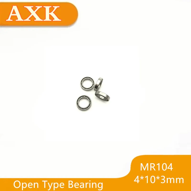 Axk Mr104 Open Bearings 10 Piece/lot Miniature Bearing Abec-3 L-1040 Bc4-10 4*10*3 Mm For Rc Hobby And Industry
Axk Mr104 Open Bearings 10 Piece/lot Miniature Bearing Abec-3 L-1040 Bc4-10 4*10*3 Mm For Rc Hobby And Industry