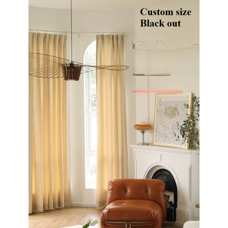 Blackout Custom Size European Linen solid color modern simple blackout curtains custom new models Window Decor modern Fashion
Blackout Custom Size European Linen solid color modern simple blackout curtains custom new models Window Decor modern Fashion