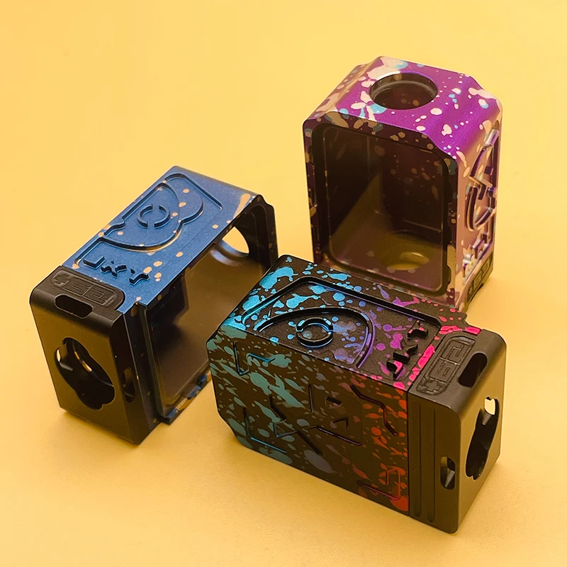 DSX WICK'D XO Style Boro Tank WICK D XO Boro Tank aluminum for BB / Billet AIO Box Mod Kit
DSX WICK'D XO Style Boro Tank WICK D XO Boro Tank aluminum for BB / Billet AIO Box Mod Kit