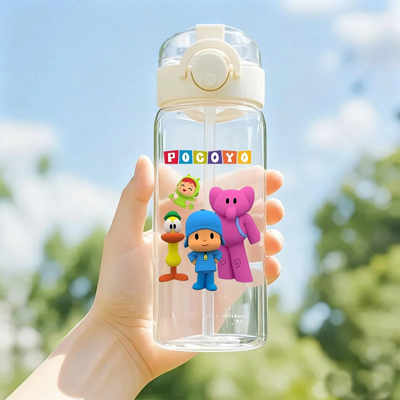 POCOYOES Boy Girl Plastic Water Bottle Large Capacity Sports Kettle Boy Girl Transparent Cold Water Cup Outdoor Portable 400ml
POCOYOES Boy Girl Plastic Water Bottle Large Capacity Sports Kettle Boy Girl Transparent Cold Water Cup Outdoor Portable 400ml