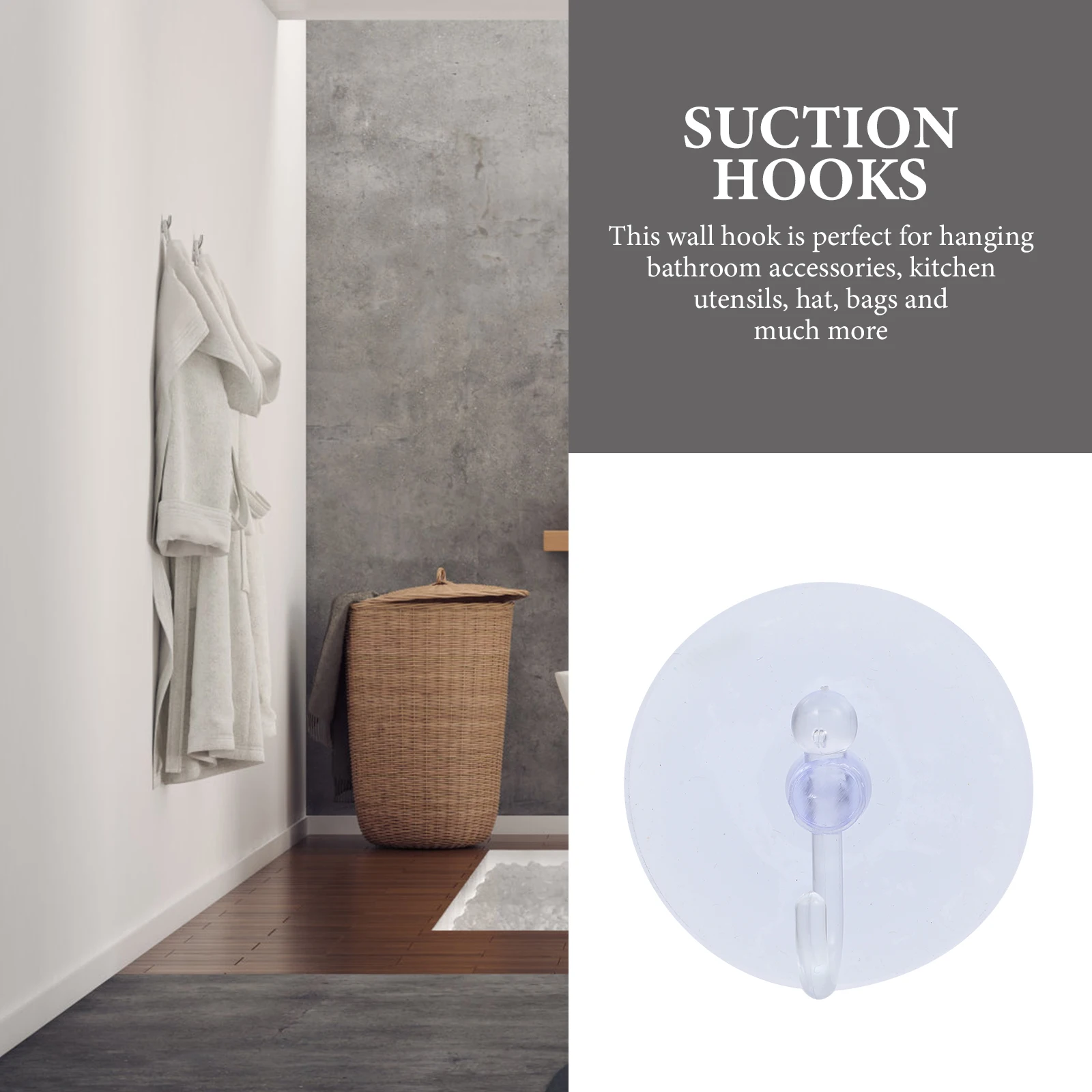 40pcs Suction Hooks Small Transparent Cups Mushroom Head Wall Hangers Bathroom Shower Glass Metal Ceramic Easy Installation
40pcs Suction Hooks Small Transparent Cups Mushroom Head Wall Hangers Bathroom Shower Glass Metal Ceramic Easy Installation