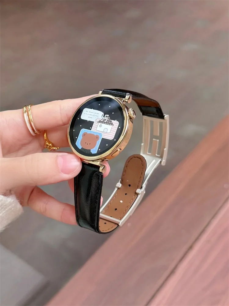 Folding H-buckle leather suitable for HW Watch Fit3/Fit4 straps and HW Band 8/9/10NFC handmade straps
Folding H-buckle leather suitable for HW Watch Fit3/Fit4 straps and HW Band 8/9/10NFC handmade straps