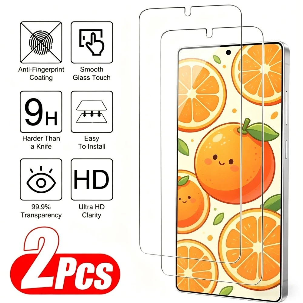 2Pcs High Definition Screen Protector for Samsung Galaxy S26 S25 S24 Ultra S23 S22 S21 Plus S25 FE Anti-Scratch Tempered Glass
2Pcs High Definition Screen Protector for Samsung Galaxy S26 S25 S24 Ultra S23 S22 S21 Plus S25 FE Anti-Scratch Tempered Glass