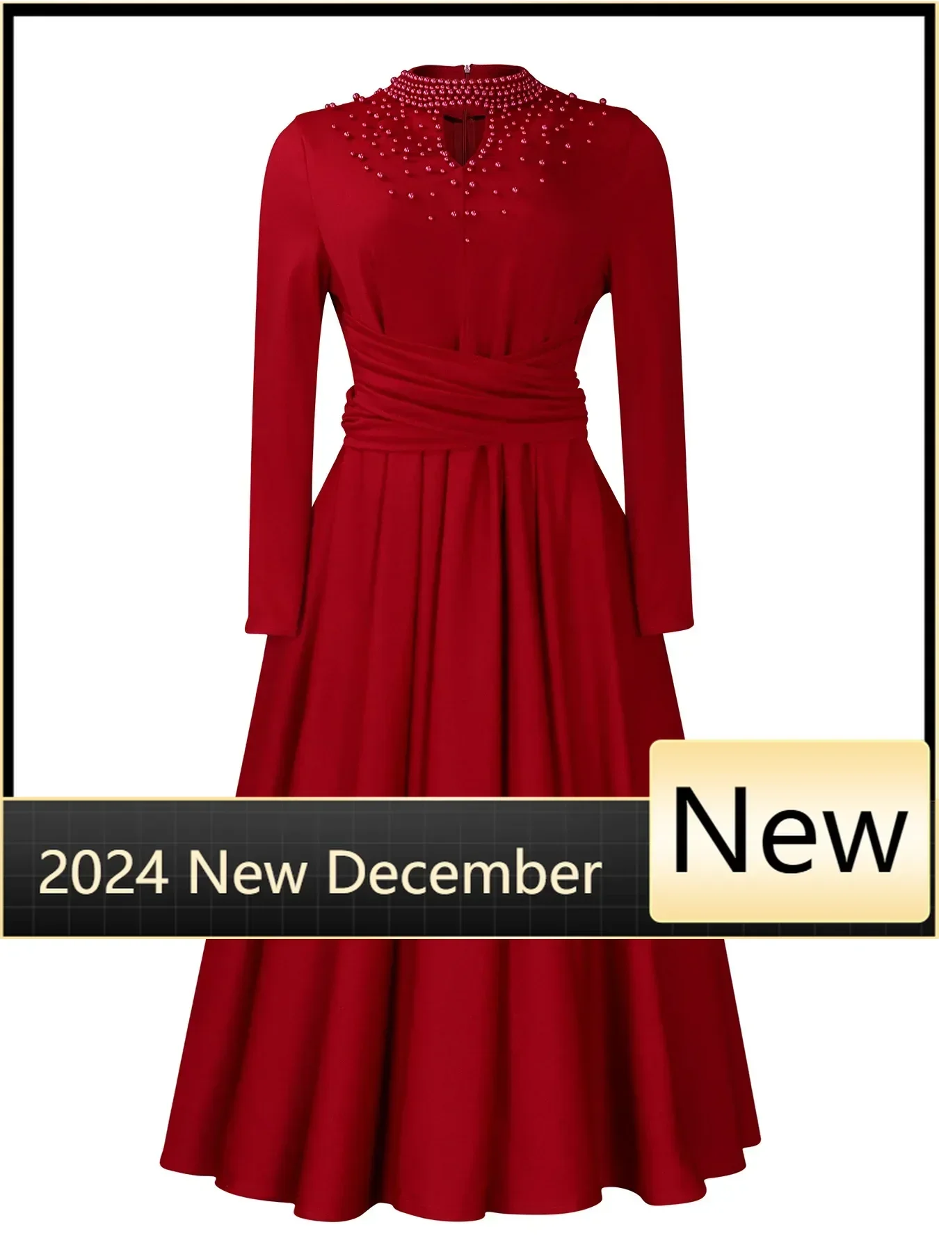 Customized Pleated Dresses for Women High Neck Beading Hollow Out High Waist Tunic A Line Fashion Elegant Luxury Party Clubwear
Customized Pleated Dresses for Women High Neck Beading Hollow Out High Waist Tunic A Line Fashion Elegant Luxury Party Clubwear