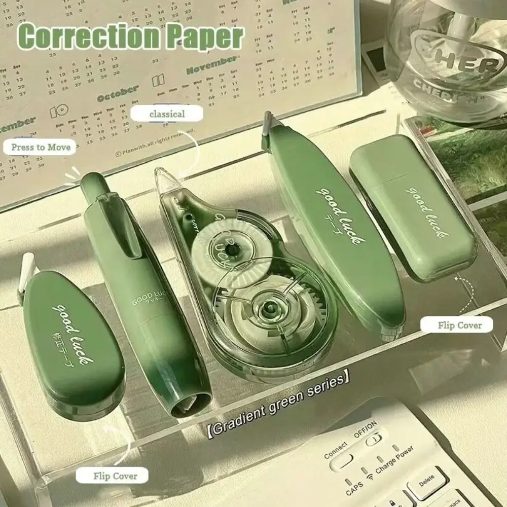 5PCS Creative Silent Correction Tape Set Smooth Aesthetic Modification Tape Large Capacity INS White Covering Tape School
5PCS Creative Silent Correction Tape Set Smooth Aesthetic Modification Tape Large Capacity INS White Covering Tape School