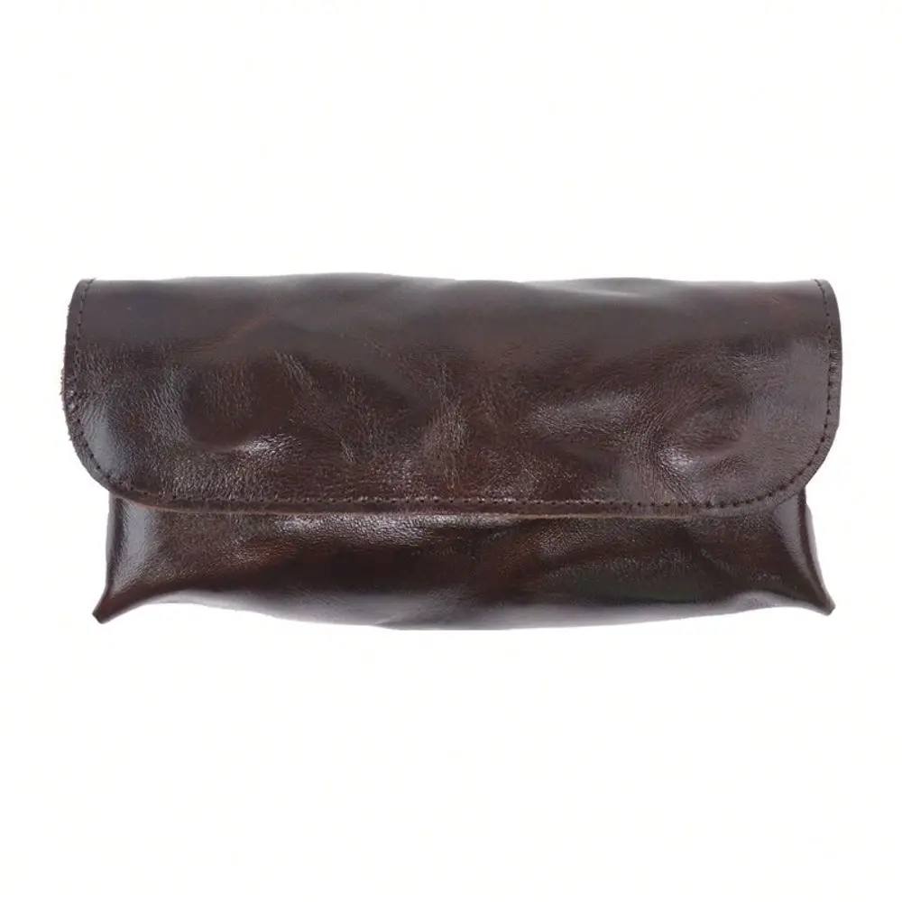Purse Essentials Vintage HandGrained Cowhide Glasses Pouch Genuine Leather Bracelet Storage Bag Pen Case VegetableTanned TopLay
Purse Essentials Vintage HandGrained Cowhide Glasses Pouch Genuine Leather Bracelet Storage Bag Pen Case VegetableTanned TopLay