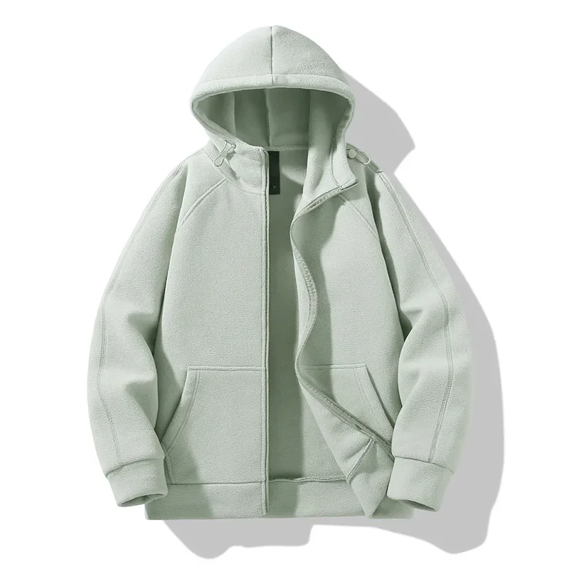 Men Lamb Wool Jacket Autumn Winter New Solid Color Simplicity Thickened Warm Outdoor Sports Hooded Jacket Couple padded Clothing
Men Lamb Wool Jacket Autumn Winter New Solid Color Simplicity Thickened Warm Outdoor Sports Hooded Jacket Couple padded Clothing