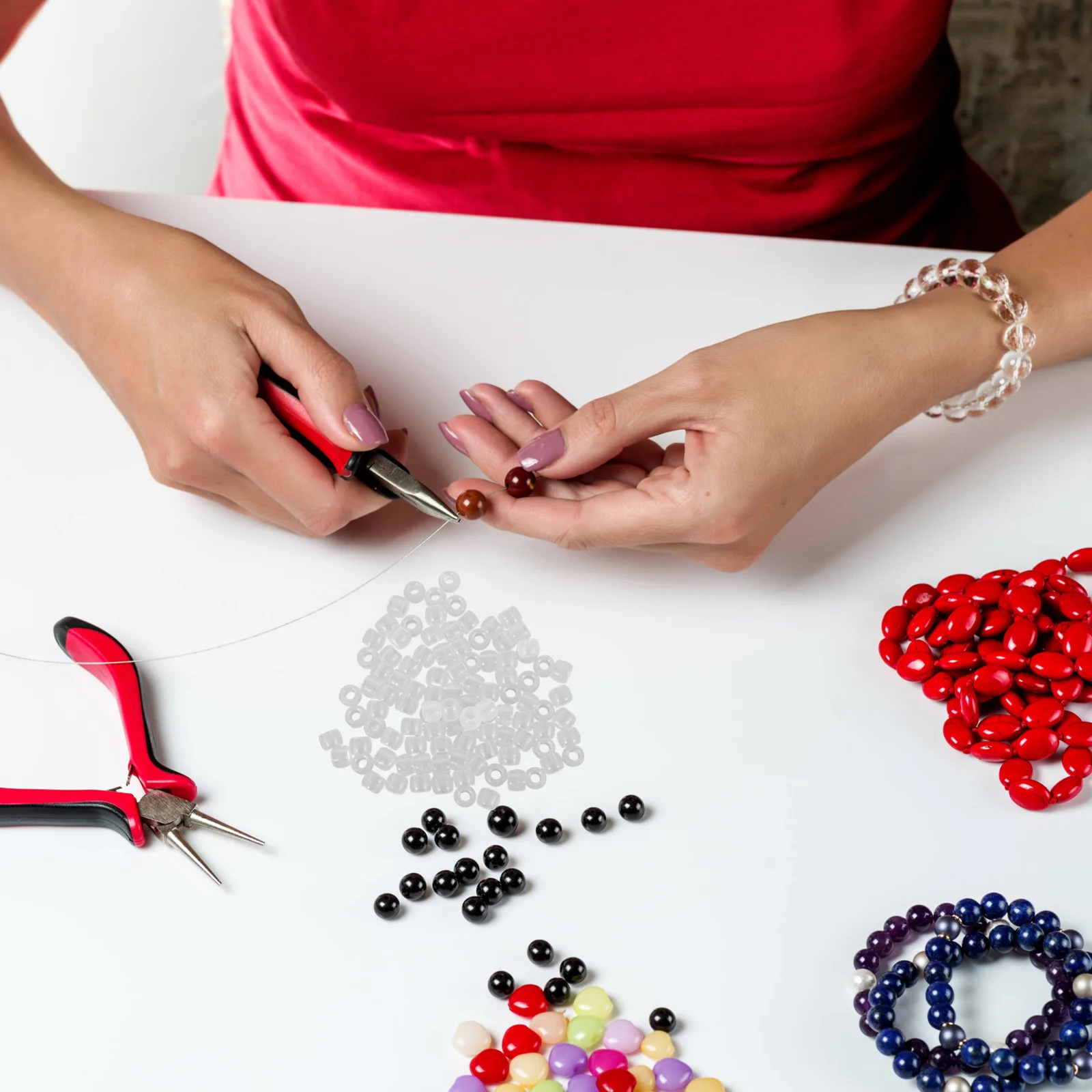 550Pcs Uv Beads 6x9mm Sun Activated Plastic Beads for DIY Jewelry Making Art Projects Science Experiments
550Pcs Uv Beads 6x9mm Sun Activated Plastic Beads for DIY Jewelry Making Art Projects Science Experiments