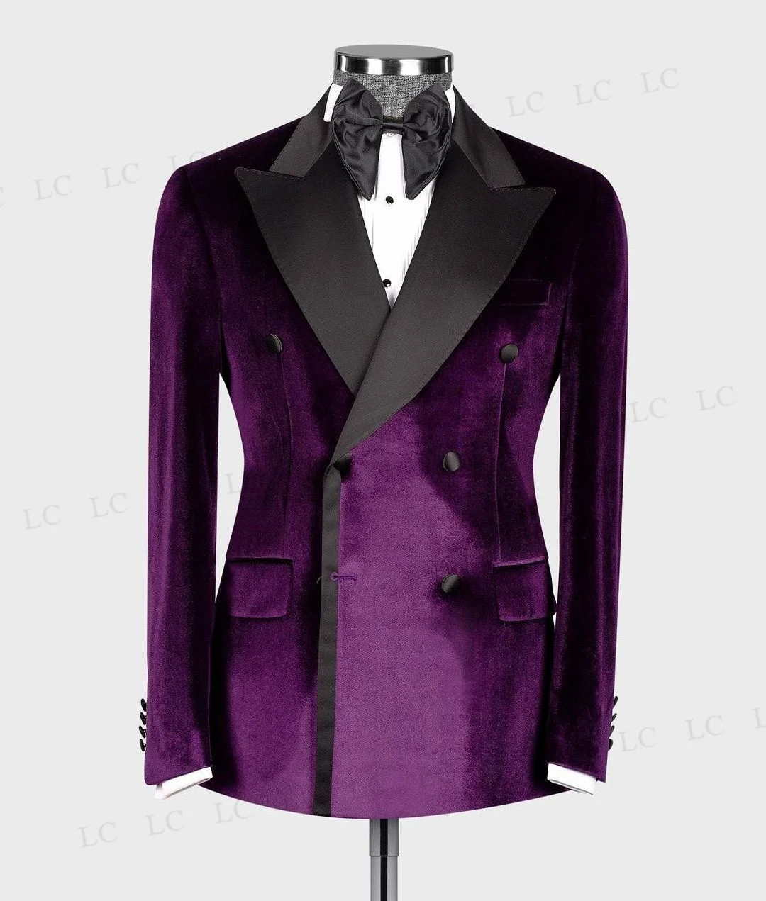 Velvet Purple Peaked Lapel Wedding Groom Men Suits 2 Pieces Blazer Pants Tuxedo Formal Work Wear Prom Plus Size Party Tailored
Velvet Purple Peaked Lapel Wedding Groom Men Suits 2 Pieces Blazer Pants Tuxedo Formal Work Wear Prom Plus Size Party Tailored