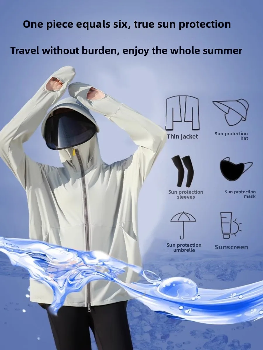 plus Size Women's Ice Silk UPF50 Sun Protection Clothing Loose Outdoor Cycling Sunscreen Jacket 300 Pounds Summer Fashion
plus Size Women's Ice Silk UPF50 Sun Protection Clothing Loose Outdoor Cycling Sunscreen Jacket 300 Pounds Summer Fashion