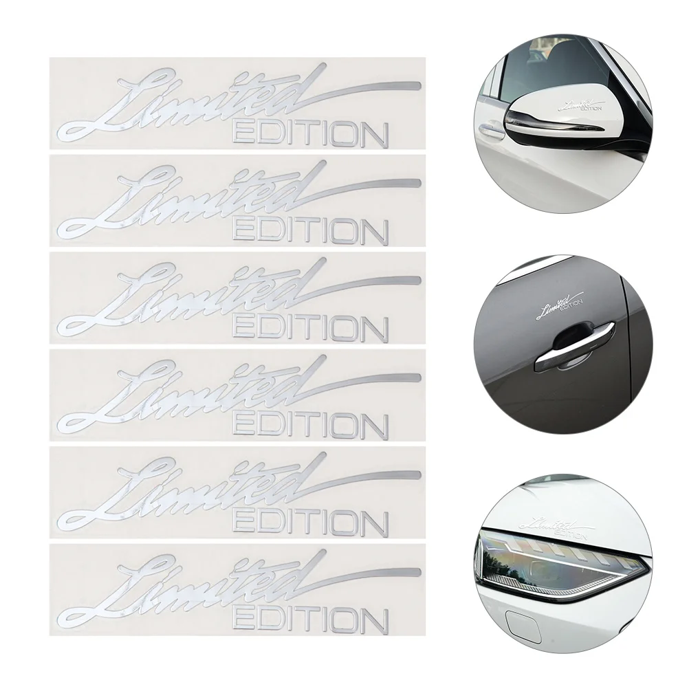 Metal Reflective Car Stickers Emblems Badges Auto Decals for Cars Body Bumper Silver 
Metal Reflective Car Stickers Emblems Badges Auto Decals for Cars Body Bumper Silver