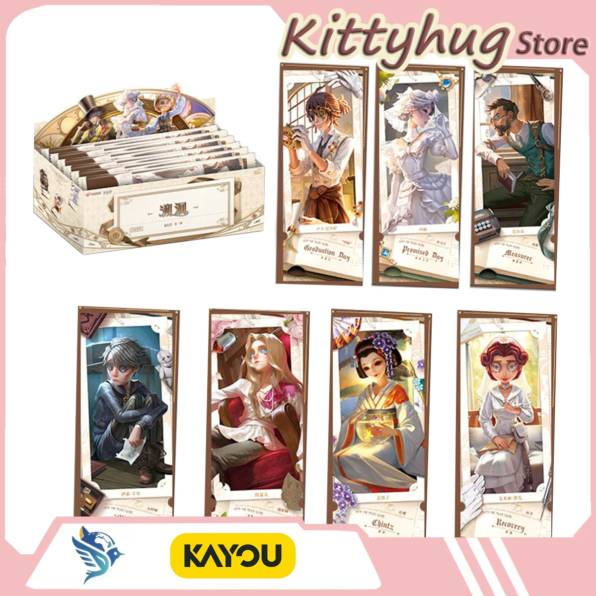Kayou The Fifth Personality Collectible Card Part1 Anime Game Peripheral For Game Fans Gift For Toy
Kayou The Fifth Personality Collectible Card Part1 Anime Game Peripheral For Game Fans Gift For Toy