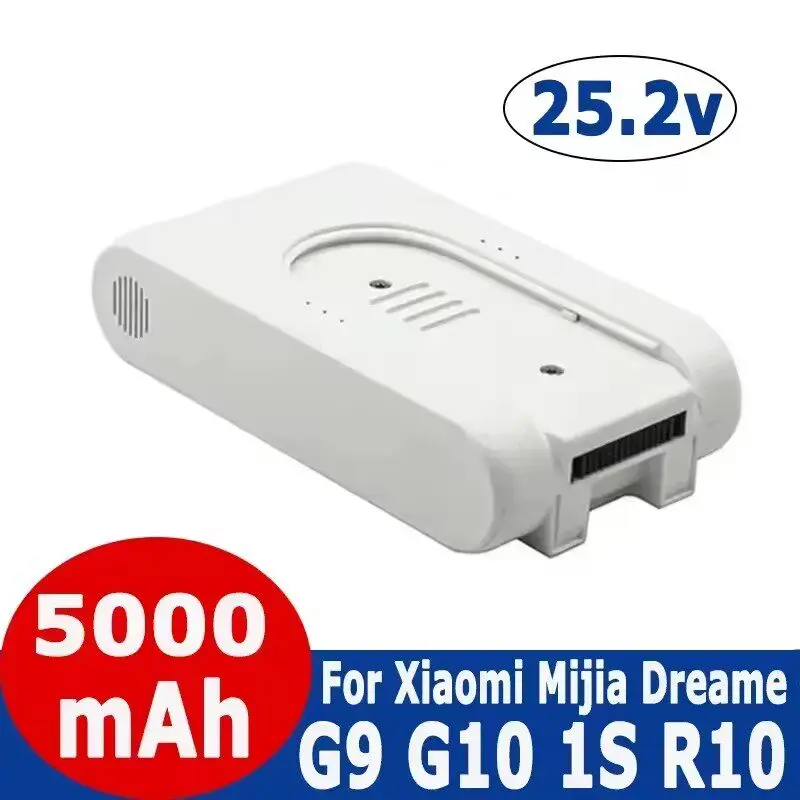 25.2V 5000mAh Li-ion Battery for Xiaomi Dreame G9 G10 1S Vacuum Cleaner
25.2V 5000mAh Li-ion Battery for Xiaomi Dreame G9 G10 1S Vacuum Cleaner