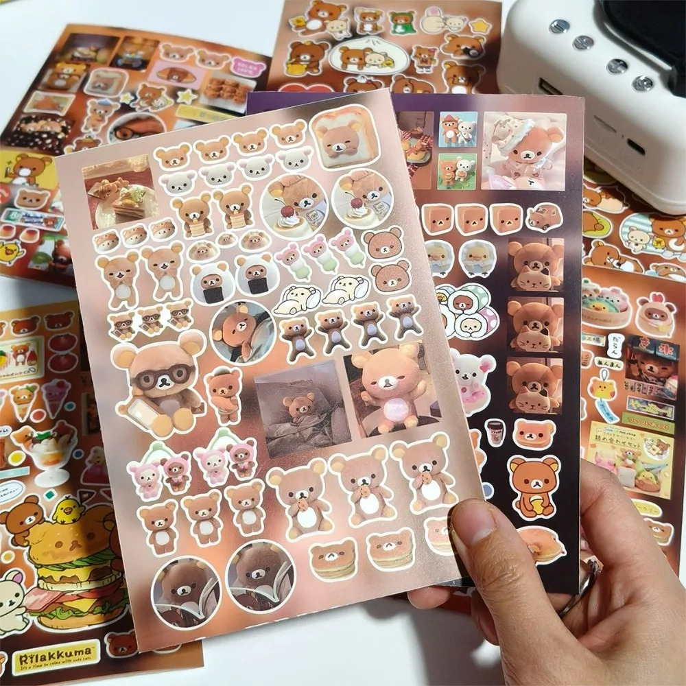 16 Sheets Rilakkuma Die Cut Stickers Waterproof Cartoon Scrapbook Material Kawaii Anime DIY Decor Sticker for Notebook Phone Cup
16 Sheets Rilakkuma Die Cut Stickers Waterproof Cartoon Scrapbook Material Kawaii Anime DIY Decor Sticker for Notebook Phone Cup