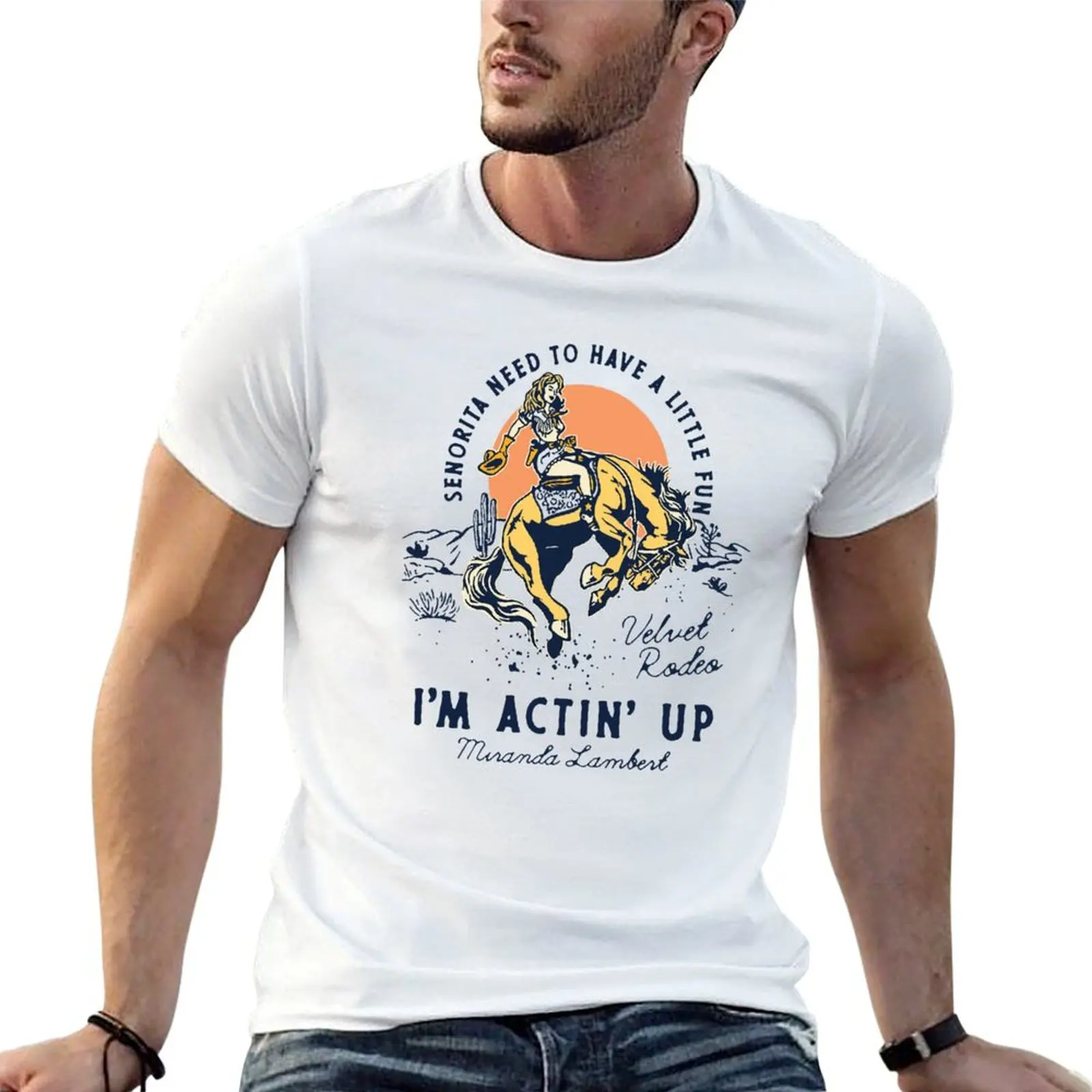 Actin' Up Miranda Lambert T-Shirt g man t shirts for men man t shirts for men casual t shirts for man pack cotton T-shirt
Actin' Up Miranda Lambert T-Shirt g man t shirts for men man t shirts for men casual t shirts for man pack cotton T-shirt