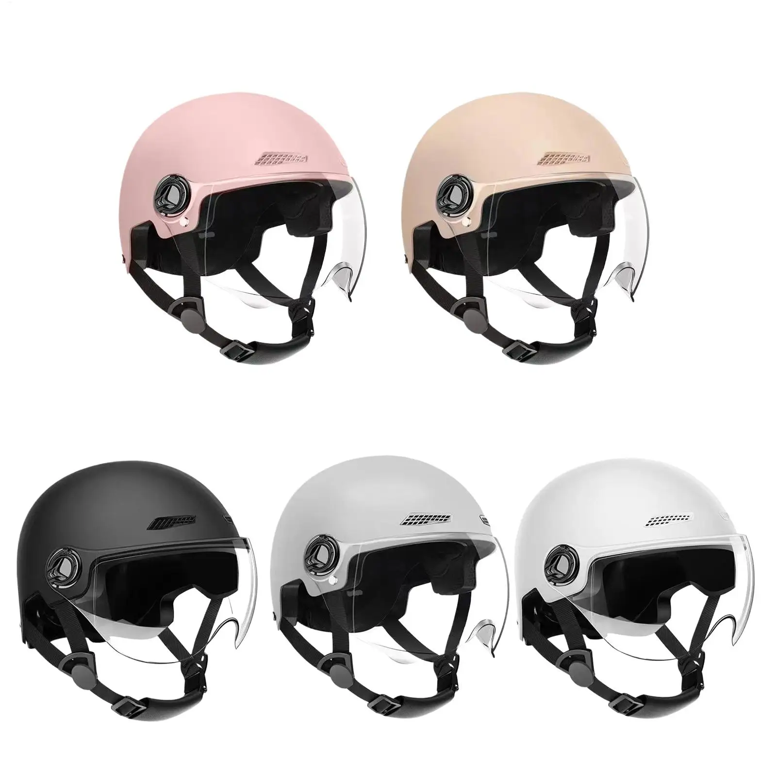 E Bike Half Helmet Lightweight Adjustable Breathable Unisex Bicycle Helmet Shield Safety Helmets Summer Sun Protection
E Bike Half Helmet Lightweight Adjustable Breathable Unisex Bicycle Helmet Shield Safety Helmets Summer Sun Protection