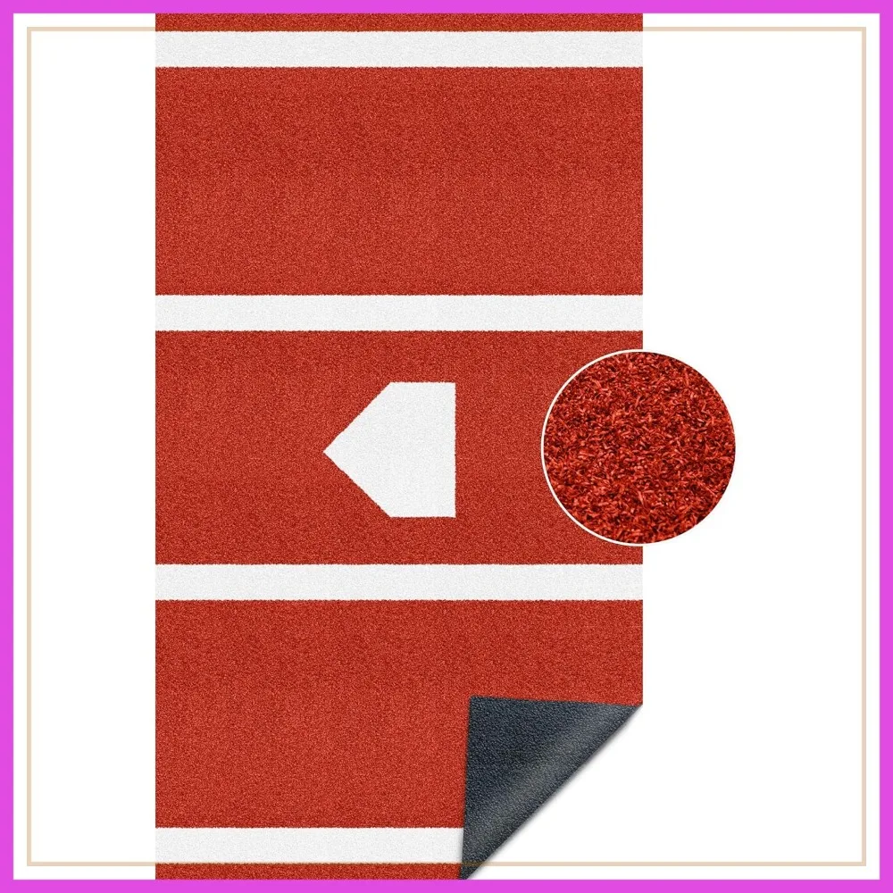 Baseball Batting Mat 11x4.8ft with Home Plate & Batter's Box for Outdoor Practice
Baseball Batting Mat 11x4.8ft with Home Plate & Batter's Box for Outdoor Practice