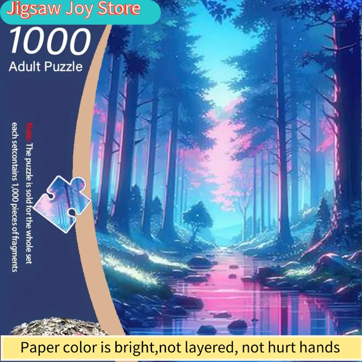 Набор из 1000 деталей 3D-пазла для взрослых - светящиеся в темноте сферы и переливающиеся элементы, сине-фиолетовый 3D-пазл с эффектом ореола для взрослых
Набор из 1000 деталей 3D-пазла для взрослых - светящиеся в темноте сферы и переливающиеся элементы, сине-фиолетовый 3D-пазл с эффектом ореола для взрослых