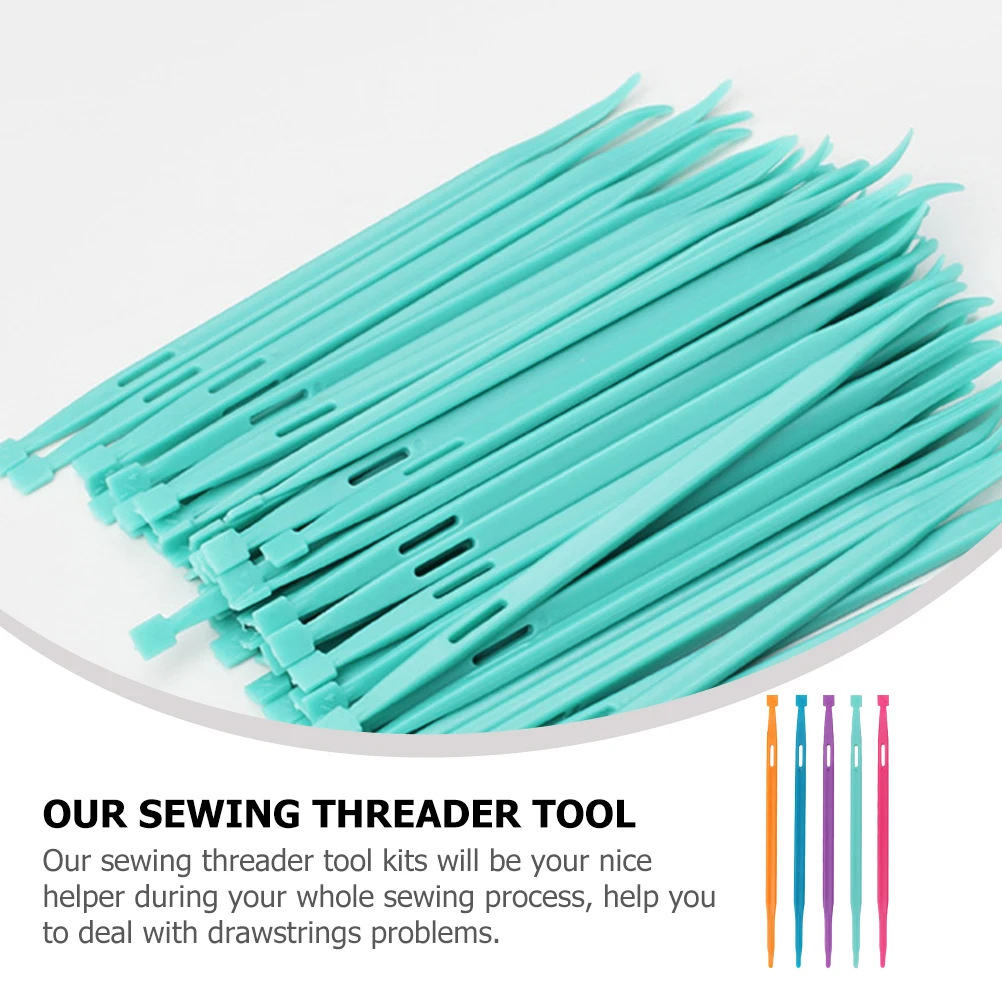 5 Pcs Sewing Threader Sturdy ABS Safe Practical Needle Threading Device Drawstring Elastic Cord Guide Homeware Accessories
5 Pcs Sewing Threader Sturdy ABS Safe Practical Needle Threading Device Drawstring Elastic Cord Guide Homeware Accessories
