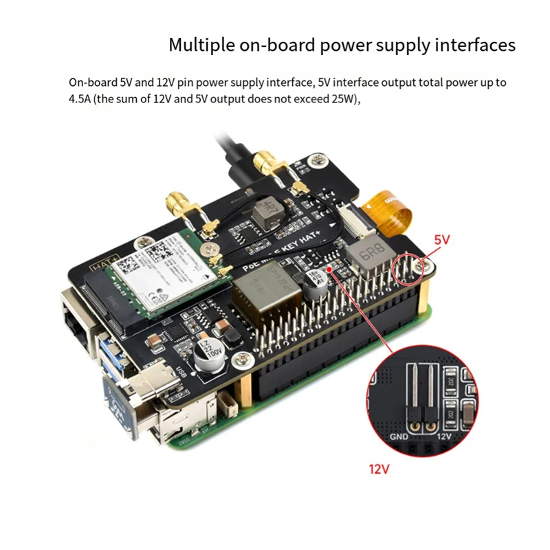 Адаптер Pcie к ключу M.2E с функцией Poe для Raspberry Pi 5, совместимый с NGFF (ключ M.2E) Беспроводная сетевая карта
Адаптер Pcie к ключу M.2E с функцией Poe для Raspberry Pi 5, совместимый с NGFF (ключ M.2E) Беспроводная сетевая карта