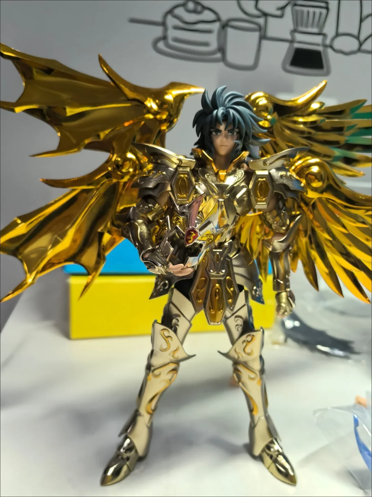 Great Toys/GT Saint Seiya Myth Cloth EX Gemini Saga SOG/Soul of God Gold Knights of the Zodiac Action Figure Model Toys In stock
Great Toys/GT Saint Seiya Myth Cloth EX Gemini Saga SOG/Soul of God Gold Knights of the Zodiac Action Figure Model Toys In stock