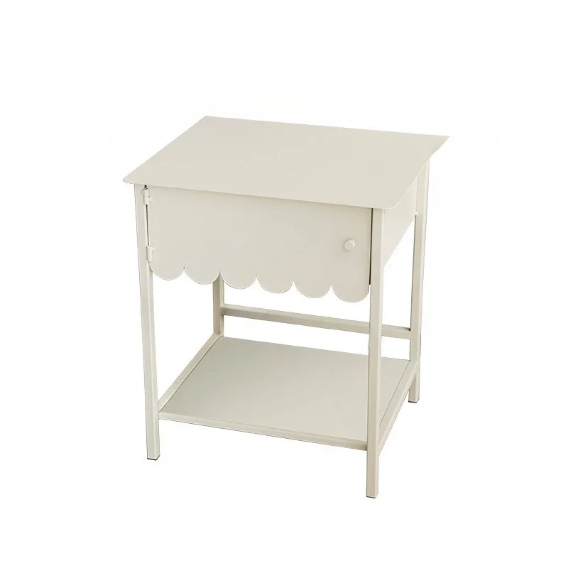 Bedside table Cream wind creative sofa edge design storage locker bedroom modern and simple
Bedside table Cream wind creative sofa edge design storage locker bedroom modern and simple