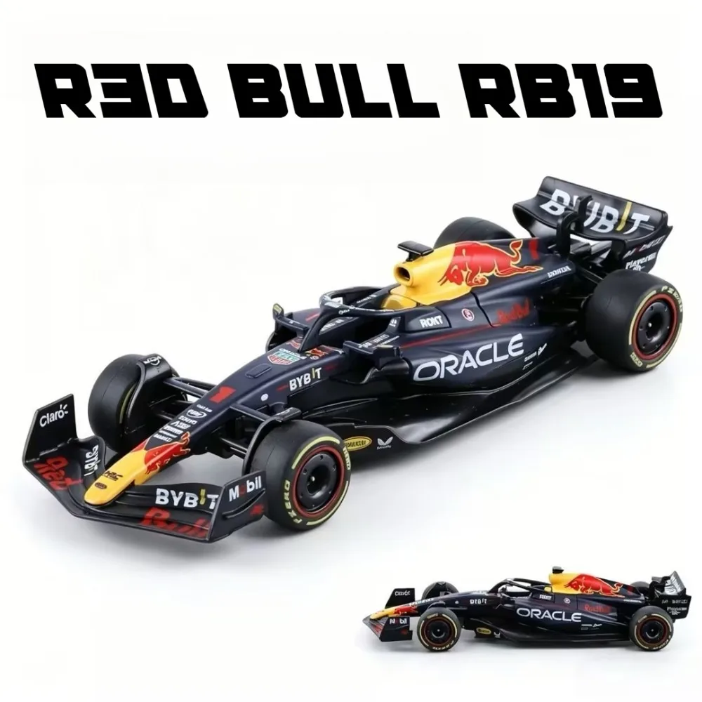 1:43 Oracle Red Bull Racing RB19 Verstappen Car Model Toy Simulation ABS Body Rubber Tire Static Vehicles Gifts for Friends
1:43 Oracle Red Bull Racing RB19 Verstappen Car Model Toy Simulation ABS Body Rubber Tire Static Vehicles Gifts for Friends