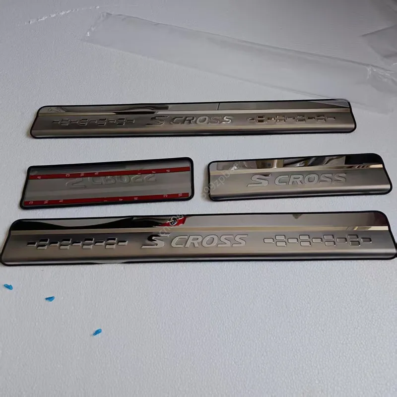 For Suzuki SX4 S-Cross S Cross 2014-2020 Stainless Steel Door Sill Scuff Plates Protector Guard Stickers Car Styling Accessories
For Suzuki SX4 S-Cross S Cross 2014-2020 Stainless Steel Door Sill Scuff Plates Protector Guard Stickers Car Styling Accessories
