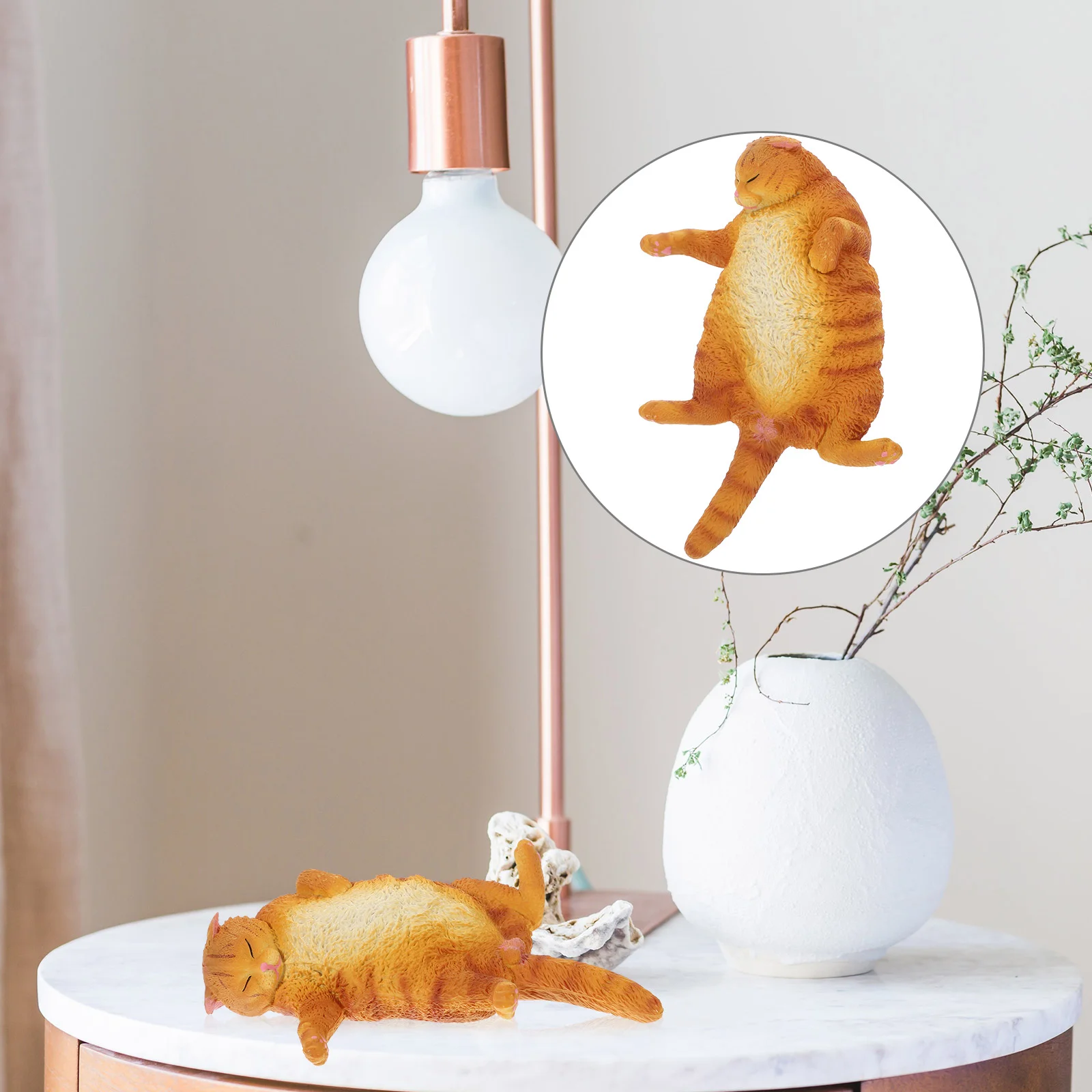 Simulated Sleeping Cat Animal Model Pet Ornaments Small Decoration Toy Desk Decorative Plastic Figurine Adorn Child
Simulated Sleeping Cat Animal Model Pet Ornaments Small Decoration Toy Desk Decorative Plastic Figurine Adorn Child