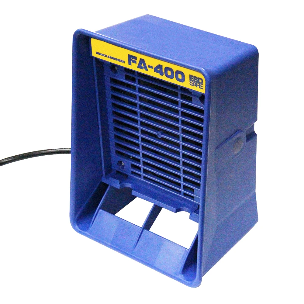 220V/110V FA-400 ESD Fume Extractor Smoking Instrument Solder iron Smoke Absorber with 5pcs free Activated Carbon Filter Sponge
220V/110V FA-400 ESD Fume Extractor Smoking Instrument Solder iron Smoke Absorber with 5pcs free Activated Carbon Filter Sponge