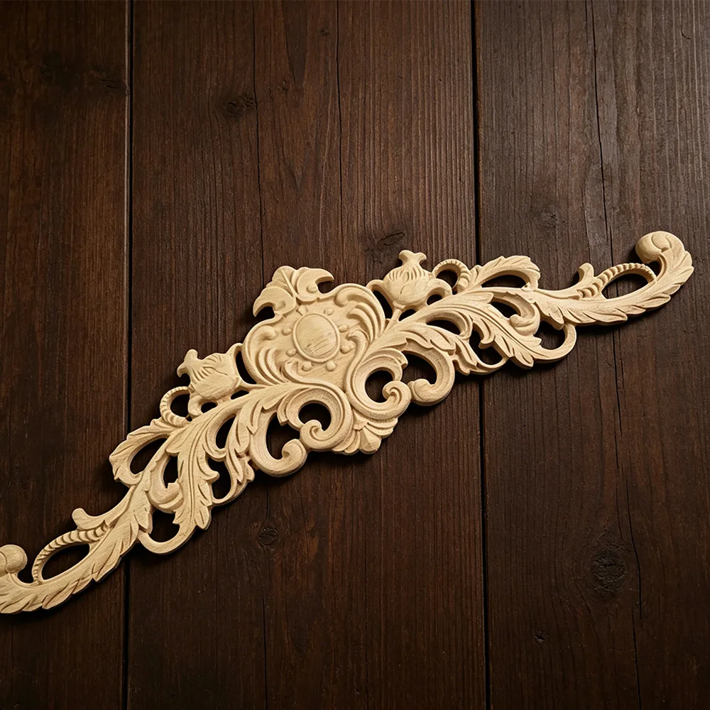 40-50CM Vintage Flower Wood Carved Corner Onlay Applique Unpainted Frame Furniture Door Decor Home Decoration Accessories Modern
40-50CM Vintage Flower Wood Carved Corner Onlay Applique Unpainted Frame Furniture Door Decor Home Decoration Accessories Modern