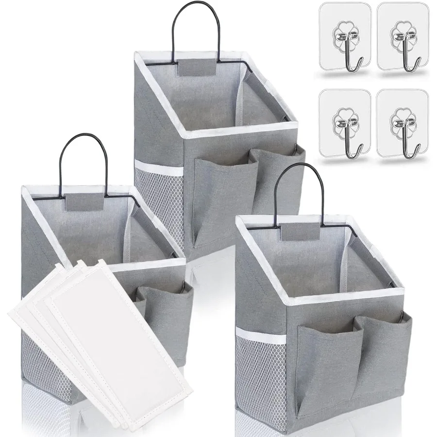 3pcs Small Wall Hanging Organizer Bag Made of Linen Fabric with Pockets for Kitchen Bedroom Office RV Camper Waterproof Door Ha
3pcs Small Wall Hanging Organizer Bag Made of Linen Fabric with Pockets for Kitchen Bedroom Office RV Camper Waterproof Door Ha