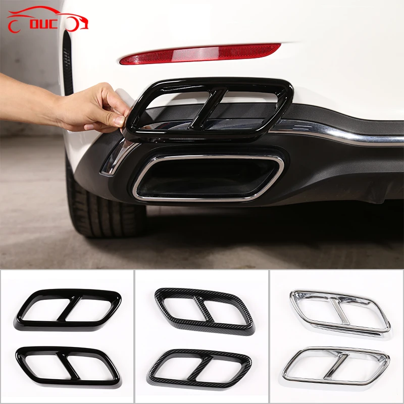 Car Tail Exhaust Pipe Outlet Muffler Pipe Cover Decorative Tail Throat Frame For Mercedes-Benz C-Class W206 2022 Auto Accessory
Car Tail Exhaust Pipe Outlet Muffler Pipe Cover Decorative Tail Throat Frame For Mercedes-Benz C-Class W206 2022 Auto Accessory