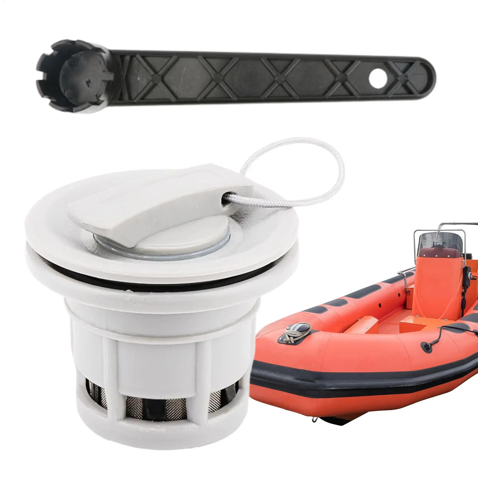 Raft Air Plug Replacement High-Pressure Inlet Deflate Tools With Wrench Leakproof Inflatable Boat Plug Replacement For River
Raft Air Plug Replacement High-Pressure Inlet Deflate Tools With Wrench Leakproof Inflatable Boat Plug Replacement For River