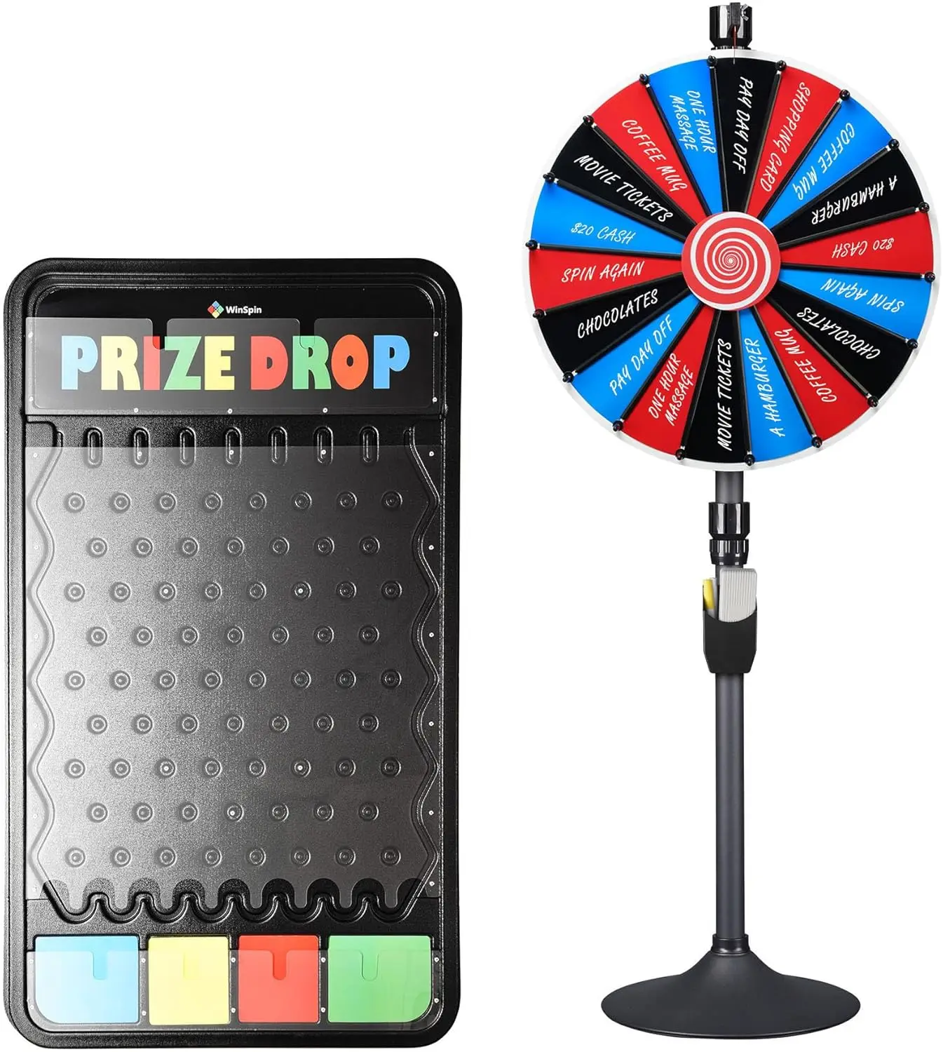 Призовое колесо для самостоятельной сборки, настольная приза Plinko, цвет 41 дюйм x 25 дюймов, Фотогалерея
Призовое колесо для самостоятельной сборки, настольная приза Plinko, цвет 41 дюйм x 25 дюймов, Фотогалерея