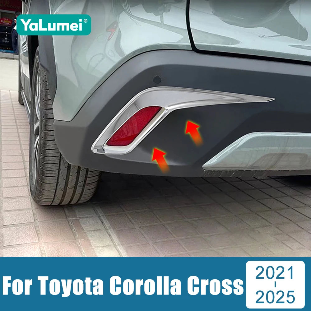 For Toyota Corolla Cross XG10 2021 2022 2023 2024 2025 Hybrid ABS Car Rear Fog Light Frame Trim Cover Case Stickers
For Toyota Corolla Cross XG10 2021 2022 2023 2024 2025 Hybrid ABS Car Rear Fog Light Frame Trim Cover Case Stickers