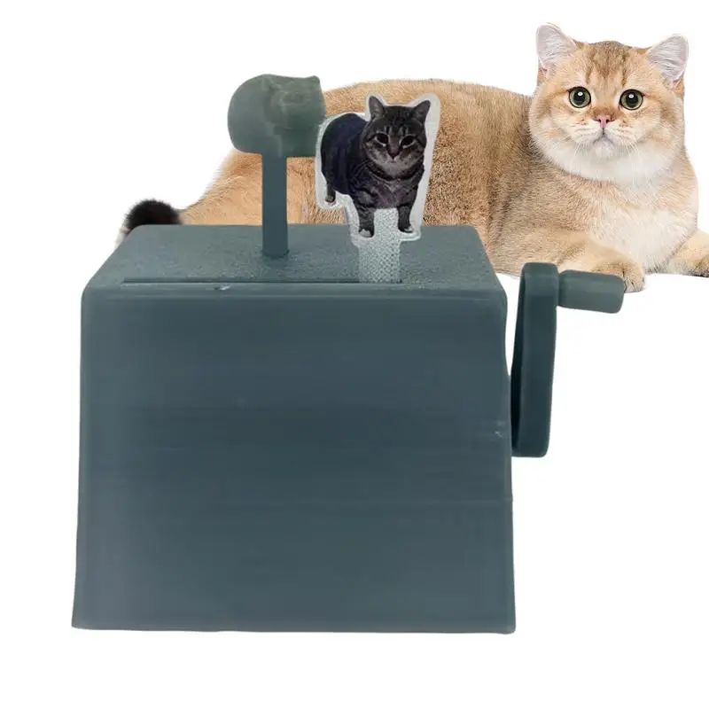 Creative Novelty Cat Rotating Hand-cranked Music Box Relieve Cat Anxiety Sound Toys Desktop Ornaments Decorations Pet Supplies
Creative Novelty Cat Rotating Hand-cranked Music Box Relieve Cat Anxiety Sound Toys Desktop Ornaments Decorations Pet Supplies