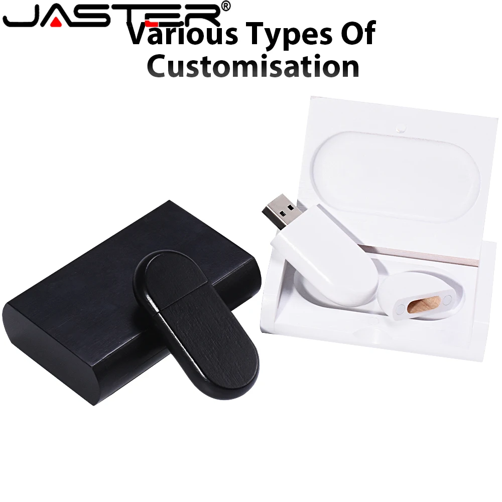 JASTER Деревянные флэш-накопители USB 2.0, 128 ГБ, высокоскоростной флэш-накопитель, 64 ГБ, 32 ГБ, бесплатный индивидуальный логотип, черный/белый овальный U-диск
JASTER Деревянные флэш-накопители USB 2.0, 128 ГБ, высокоскоростной флэш-накопитель, 64 ГБ, 32 ГБ, бесплатный индивидуальный логотип, черный/белый овальный U-диск