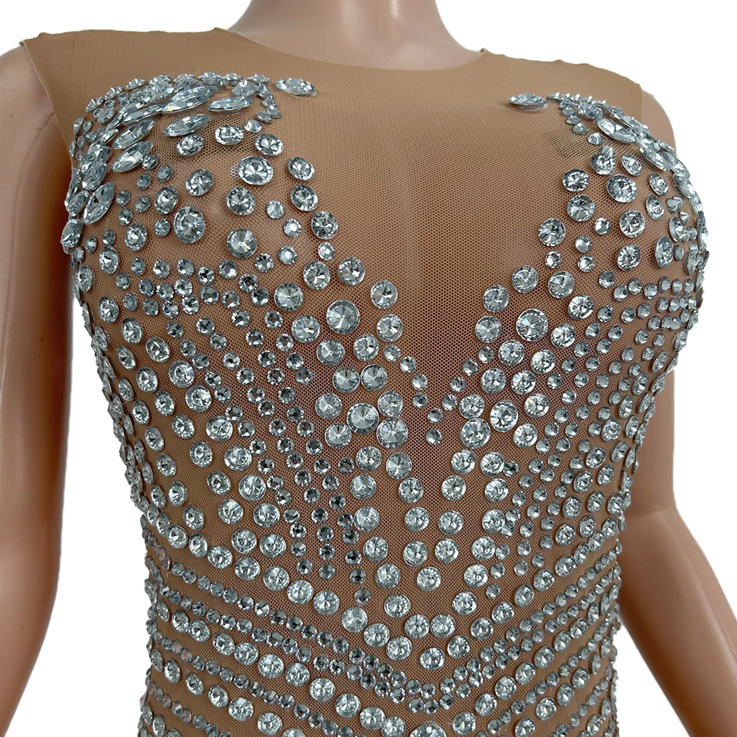 Блестящие узкие комбинезоны без рукавов с кристаллами, женские стриптизерши, танцевальная одежда, клубные вечерние комбинезоны, цельное боди для танцоров
Блестящие узкие комбинезоны без рукавов с кристаллами, женские стриптизерши, танцевальная одежда, клубные вечерние комбинезоны, цельное боди для танцоров